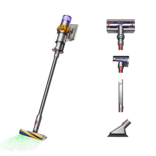 Dyson V15 Detect Plus Kabelloser Staubsauger, Gelb/Nickel
